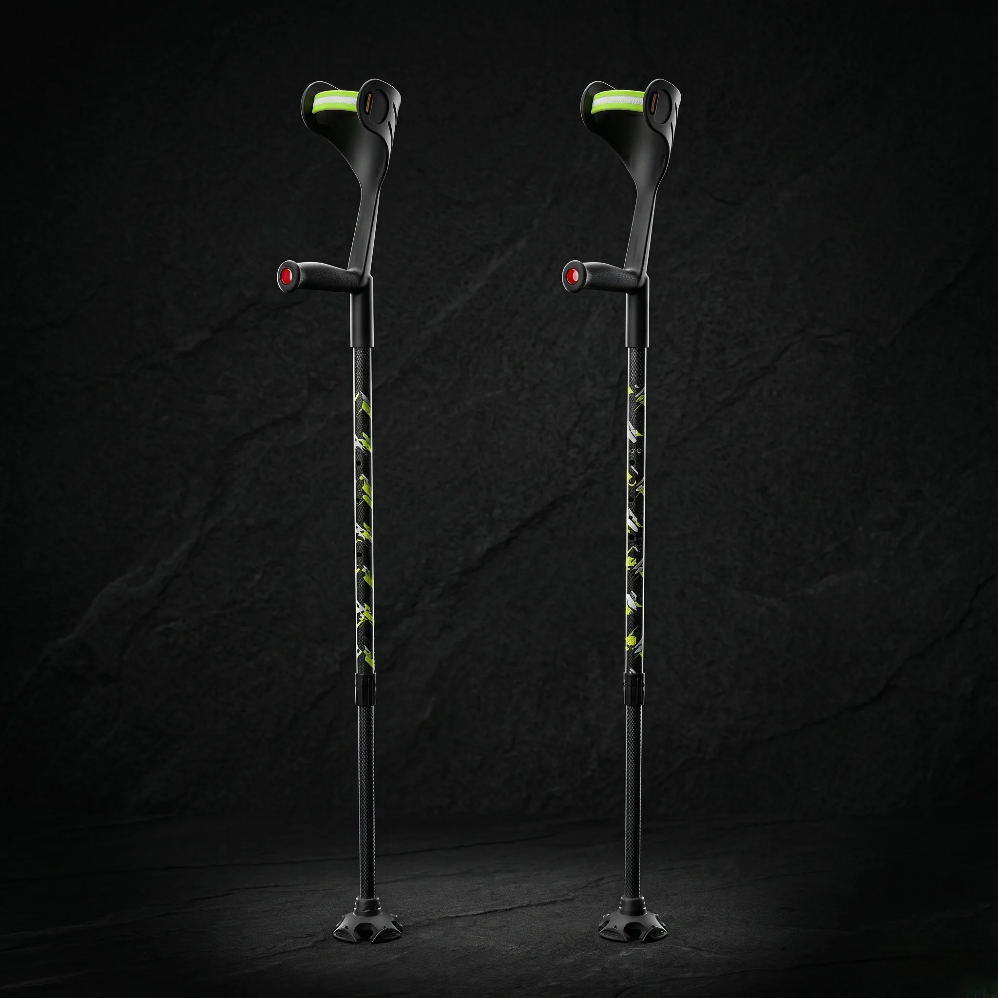 Crutches — elbow & underarm
